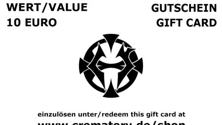 CREMATORY Gutscheine / Gift Cards